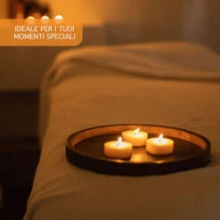 Tealight Candele Confezione Da 100 Pezzi Tea Light Durata 4 Ore Lumini Candeline Cera Antigoccia Cerini Non Profumati Colore Bianco Naturale 11 Tealight Candele Confezione Da 100 Pezzi Tea Light Durata 4 Ore Lumini Candeline Cera Antigoccia Cerini Non Profumati Colore Bianco Naturale -Armonia Decor 91853054 5