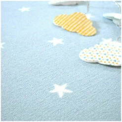 Tappeto Nursery In Tela - Blu - 70 X 100 Cm -Armonia Decor 92033139 3