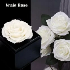 Rosa Eterna Con Gioielli Collana Da Donna Con Ciondolo A Cuore Con Fiore Finto Blu Collana In Argento 925 Per Le Donne Regalo Per Lei Natale San Valentino Regalo Di Compleanno -Armonia Decor 92039390 2