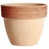 Vaso Palladio Graffiato In Terracotta - Diametro: 14 Cm 2 Vaso Palladio Graffiato In Terracotta - Diametro: 14 Cm -Armonia Decor 9227763 1