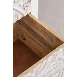 SKLUM Cassettiera In Legno Rosan Legno Bianco Vintage -Armonia Decor 92480568 5