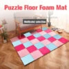 Tappetino Da Gioco Puzzle In Schiuma Eva Tappetino Da Gioco Ad Incastro Piastrelle Morbide Camera Dei Bambini Coperta Da Gioco Camera Da Letto Giunzione Tappetino Marrone Marrone -Armonia Decor 93374502 1