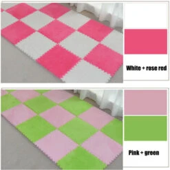 Tappetino Da Gioco Puzzle In Schiuma Eva Tappetino Da Gioco Ad Incastro Piastrelle Morbide Camera Dei Bambini Coperta Da Gioco Camera Da Letto Giunzione Tappetino Marrone Marrone -Armonia Decor 93374502 5