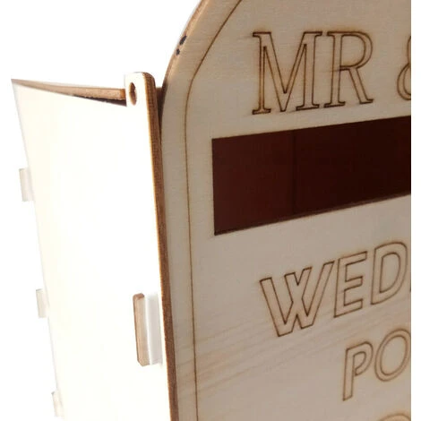 Cassetta Postale Postale In Legno Per Matrimonio Fai-da-te Con Serratura Porta Carte Regalo Vuoto Rustico Per Ricevimento Decorazione Per Feste Di Anniversario Di Matrimonio 6 Cassetta Postale Postale In Legno Per Matrimonio Fai-da-te Con Serratura Porta Carte Regalo Vuoto Rustico Per Ricevimento Decorazione Per Feste Di Anniversario Di Matrimonio - immagine 4