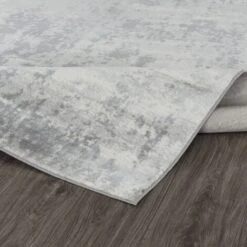 SURYA Tappeto Salotto A Pelo Corto Soggiorno Astratto Moderno Grigio E Avorio 130x180 Cm 11 SURYA Tappeto Salotto A Pelo Corto Soggiorno Astratto Moderno Grigio E Avorio 130x180 Cm -Armonia Decor 94077112 5