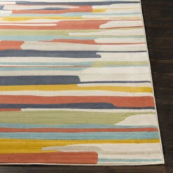 SURYA Tappeto Salotto A Pelo Corto Soggiorno Scandinavo Pop Multicolore 80x220 Cm -Armonia Decor 94077523 4