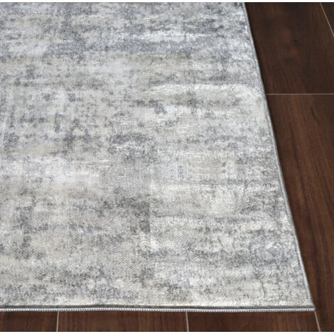 SURYA Tappeto Salotto A Pelo Corto Soggiorno Astratto Moderno Bianco E Antracite 80x150 Cm 6 SURYA Tappeto Salotto A Pelo Corto Soggiorno Astratto Moderno Bianco E Antracite 80x150 Cm - immagine 4