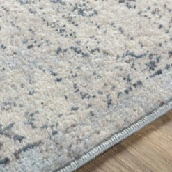 SURYA Tappeto Salotto A Pelo Corto Soggiorno Vintage Orientale Avorio E Blu 160x213 Cm -Armonia Decor 94077658 3