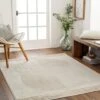 SURYA Tappeto Salotto A Pelo Corto Soggiorno Scandinavo Hygge Beige E Marrone 120x170 Cm -Armonia Decor 94077673 1