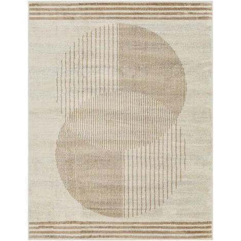 SURYA Tappeto Salotto A Pelo Corto Soggiorno Scandinavo Hygge Beige E Marrone 120x170 Cm 4 SURYA Tappeto Salotto A Pelo Corto Soggiorno Scandinavo Hygge Beige E Marrone 120x170 Cm - immagine 2