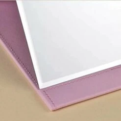 Specchio Da Tavolo Pieghevole In Ecopelle Specchio Da Tavolo Specchio Da Terra Trasparente Specchio Da Viaggio Compatto (rosa) -Armonia Decor 94163956 4