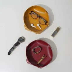 Vassoio Per Gioielli,Portagioielli Pieghevole,Tasca Vuota D'ingresso,Tasca Vuota,Portagioielli In PVC (2 Pezzi) -Armonia Decor 94286670 4