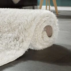 Paco Home Elegante Tappeto Shaggy Pelo Alto Tinta Unita Morbido Brillante In Crema Bianco 60x100 Cm 9 Paco Home Elegante Tappeto Shaggy Pelo Alto Tinta Unita Morbido Brillante In Crema Bianco 60x100 Cm -Armonia Decor 94568699 4