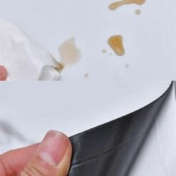 Bagno Cucina PVC Autoadesivo Adesivo Per Piastrelle Bagno Carta Da Parati Impermeabile Soggiorno Marmo Sfondo Carta Da Parati Piastrelle Bagno Carta Da Parati Impermeabile (Jazz White (10pcs) -Armonia Decor 94928876 5