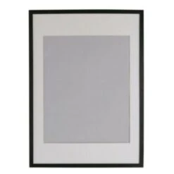 Trade Shop - Cornice Per Foto Poster Quadri Tele Dimensioni 40 X 50 Cm Colore Nero