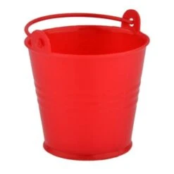 Trade Shop - Secchiello Maxi In Latta Decoupage Porta Piante 10,5 Cm Bomboniera Contenitore -Armonia Decor 95108662 3