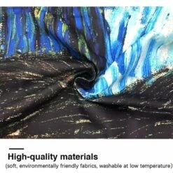 Van Gogh, Arazzo Trionfo Da Appendere Alla Parete, Notte Stellata, Pittura A Olio, Astratto, Cielo Blu, Luna, Decorazione Per Casa, Camera Da Letto, Soggiorno, Dormitorio Universitario (150 Cm X 200 C -Armonia Decor 95222010 3