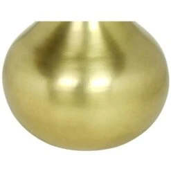Vaso In Metallo Dorato H. 30 Cm Finitura Effetto Anticato - GIZEH -Armonia Decor 95375872 4
