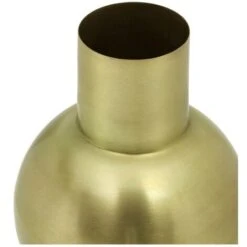 Vaso H. 30 Cm Finitura Effetto Anticato In Metallo Dorato - GIZEH -Armonia Decor 95375964 3