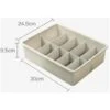 Scatola Portaoggetti Contenitori Multiscomparto In Plastica Per Biancheria Intima A Contrasto -Armonia Decor 95659583 1
