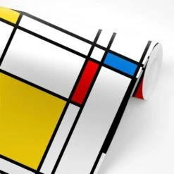 Kina Per Mobili E Pareti Pellicola Adesiva Mondrian -Armonia Decor 96115171 2