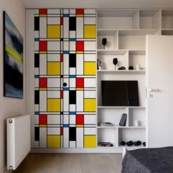 Kina Per Mobili E Pareti Pellicola Adesiva Mondrian -Armonia Decor 96115171 5