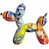 Grande Scultura Di Cani Con Palloncini Di Jeff Koons, Statue Artigianali In Resina Sculture Di Cani Con Palloncini Ufficio, Ornamenti Per Cani Con Palloncini Colorati Ornamenti Per Decorazioni Moderne -Armonia Decor 96149781 1