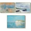 Pittura Stampe Su Tela, Stampa Sunrise Wall Art Painting, 3X Modern Landscape Giclee Art Picture Set Di Tre Pezzi 1 Pittura Stampe Su Tela, Stampa Sunrise Wall Art Painting, 3X Modern Landscape Giclee Art Picture Set Di Tre Pezzi -Armonia Decor 96195570 1
