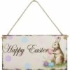 LITZEE Regalo Di Pasqua Buona Pasqua Targa In Legno Coniglio Appeso Placca Festival Muro Decorativo Porta Segno Appendiabiti Decorazione Domestica Puntelli Foto Bomboniere 2 LITZEE Regalo Di Pasqua Buona Pasqua Targa In Legno Coniglio Appeso Placca Festival Muro Decorativo Porta Segno Appendiabiti Decorazione Domestica Puntelli Foto Bomboniere -Armonia Decor 96301523 1