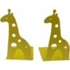 Fermalibri In Ferro Antiscivolo A Forma Di Giraffa Da 21 Cm Fermalibri In Ferro Per Bambini Biblioteca Scuola Ufficio Casa (giallo) -Armonia Decor 97074581 1