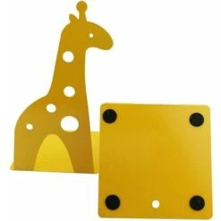Fermalibri In Ferro Antiscivolo A Forma Di Giraffa Da 21 Cm Fermalibri In Ferro Per Bambini Biblioteca Scuola Ufficio Casa (giallo) -Armonia Decor 97074581 3
