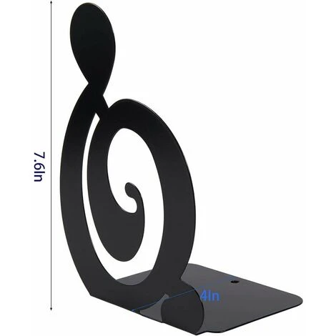 3 Paia Fermalibri In Metallo Staffa Per Mensola Fermalibri Fermalibri Antiscivolo Per Bambini Organizzatore Di Libri Per Ragazzi Per Biblioteca Scolastica Ufficio Domestico Nero 4 3 Paia Fermalibri In Metallo Staffa Per Mensola Fermalibri Fermalibri Antiscivolo Per Bambini Organizzatore Di Libri Per Ragazzi Per Biblioteca Scolastica Ufficio Domestico Nero - immagine 2