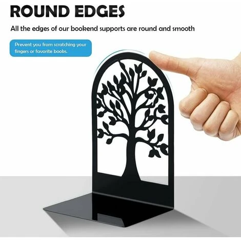 Fermalibri In Metallo Per Libri, Fermalibri Antigraffio Per Ufficio, Scuola E Casa, Divisori Per Libri, CD, Portadocumenti Per Scrivanie (1 Coppia) 5 Fermalibri In Metallo Per Libri, Fermalibri Antigraffio Per Ufficio, Scuola E Casa, Divisori Per Libri, CD, Portadocumenti Per Scrivanie (1 Coppia) - immagine 3