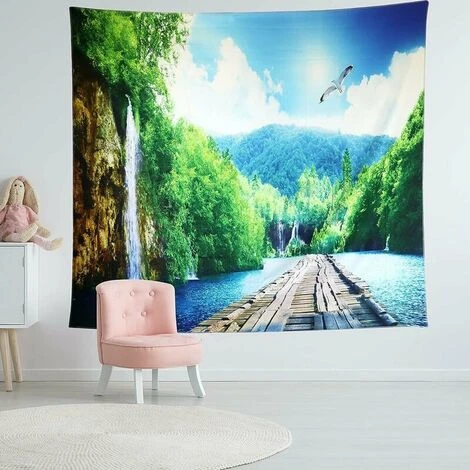 Arazzo Per Camera Da Letto Estetica Da Appendere Alla Parete Decorazione Tessuto Art Forest Tapestry 150130 4 Arazzo Per Camera Da Letto Estetica Da Appendere Alla Parete Decorazione Tessuto Art Forest Tapestry 150130 - immagine 2