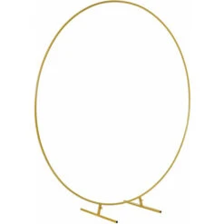 Arco Decorativo Per Porta Per Matrimonio Rotondo Dia.2m Colore Dorato -Armonia Decor 97431772 4