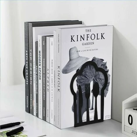 1 Paio Di Fermalibri Decorativi In Metallo Per Libri Di Cucina, Forchette, Coltelli, Cucchiai, Libri Di Cucina, Porta Ricette, Regali Di Inaugurazione Della Casa 5 1 Paio Di Fermalibri Decorativi In Metallo Per Libri Di Cucina, Forchette, Coltelli, Cucchiai, Libri Di Cucina, Porta Ricette, Regali Di Inaugurazione Della Casa - immagine 3