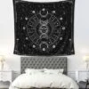 Arazzo Per L'estetica Della Camera Da Letto, Stella Sole Luna Astrologia Da Appendere Alla Parete, Decorazioni Psichedeliche Bianche E Nere Per La Camera Da Letto, Decorazioni Da Parete Mistiche (130x 2 Arazzo Per L'estetica Della Camera Da Letto, Stella Sole Luna Astrologia Da Appendere Alla Parete, Decorazioni Psichedeliche Bianche E Nere Per La Camera Da Letto, Decorazioni Da Parete Mistiche (130x -Armonia Decor 97883770 1