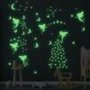 Pezzi Adesivi Luminosi, Adesivi Murali Soffitto Stella Luminosa Decorazione Soffitto Fluorescente Punti Luna Autoadesivi E Stelle Bagliore Nel Buio Per Camerette Bambini -Armonia Decor 97886598 1