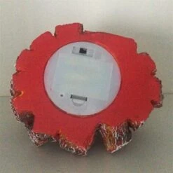 Luce Per Camino Senza Fiamma, Camino A LED Artificiale Con Fiamma Di Legno Di Tronco Realistica, Per Decorazioni Natalizie Per La Casa Del Festival, Funzionamento A Batteria (Batterie Non Incluse) -Armonia Decor 98110241 5