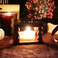 Manicotto Scaldasigilli Di Cera, Kit Di Timbri Con Sigillo Di Cera Con Cucchiaio Per Sciogliere E Candela, Scaldacera Sigillante Per Busta Cera Da Sposa Timbro Di Sigillo Di Cera Perla -Armonia Decor 98116740 5