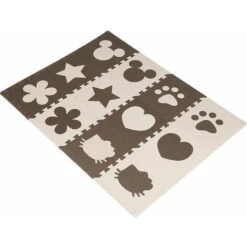 12 Pezzi Simpatico Modello Di Caffè Schiuma EVA Puzzle Tappetino Strisciante Giocattoli Per Bambini Giochi Di Sicurezza Per Bambini -Armonia Decor 98125690 4