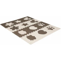 12 Pezzi Simpatico Modello Di Caffè Schiuma EVA Puzzle Tappetino Strisciante Giocattoli Per Bambini Giochi Di Sicurezza Per Bambini -Armonia Decor 98125690 5