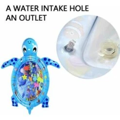 Tappetino Per Giochi D'acqua Per Bambini Il Cuscino D'acqua Può Essere Utilizzato In Tutte Le Stagioni Tartaruga Per Bambini A Sviluppo Precoce -Armonia Decor 98144558 3