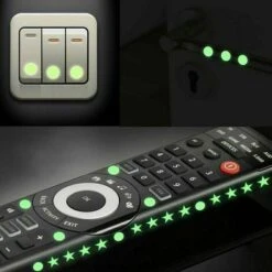 435 Pezzi Evidenzianti E Adesivi Da Parete Luna 30cm Cielo Stellato, Stelle Luminose E Adesivi Fluorescenti, Adesivi Murali Luminosi Per Camera Dei Bambini -Armonia Decor 98233231 4