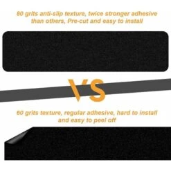 Strisce Antiscivolo Scale Strisce Autoadesive Antiscivolo Tappetini Antiscivolo Per Scale Per Interni Ed Esterni 15cm X 60cm Confezione Da 10, Kueatily -Armonia Decor 98381288 2