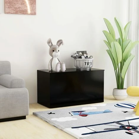 Nova Cassapanca Con Anta Ribaltabile Dal Design Elegante Disponibili Vari Colori Colore : Nero 6 Nova Cassapanca Con Anta Ribaltabile Dal Design Elegante Disponibili Vari Colori Colore : Nero - immagine 4