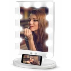 Specchio Di Bellezza Specchio Cosmetico Con Lampadina Hollywood A Tre Colori A LED -Armonia Decor 98709597 3