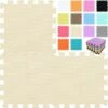Puzzle Baby Foam Mat - Ideale Per Tappetini Da Gioco Per Bambini, 18 Tessere (30 30 1 Cm), Beige. QQC-Jb18N 2 Puzzle Baby Foam Mat - Ideale Per Tappetini Da Gioco Per Bambini, 18 Tessere (30 30 1 Cm), Beige. QQC-Jb18N -Armonia Decor 98709941 1