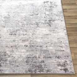 SURYA Tappeto Salotto A Pelo Corto Soggiorno Astratto Moderno Antracite E Bianco 160x220 Cm -Armonia Decor 98881082 4