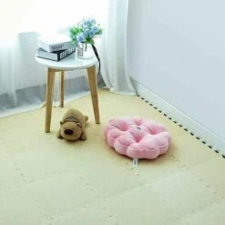 Tappetino In Schiuma Per Bambini Puzzle - Ideale Per Tappetini Da Gioco Per Bambini, 18 Tessere (30 30 1 Cm), Beige. QQC-Jb18N -Armonia Decor 99779731 4